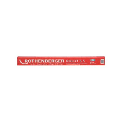 Alliage de brasage Rothenberger ROLOT S 5, selon ISO 17672, 2x2x500 mm, 1 kg (40005) - Publicité Alliage de brasage Rothenberger ROLOT S 5, selon ISO 17672, 2x2x500 mm, 1 kg (40005) - Publicité