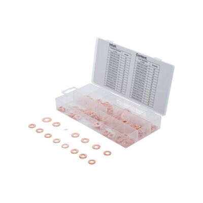 Assortiment de joints en cuivre pour injecteur 150 pièces BGS ; BGS technic (8120) - Publicité Assortiment de joints en cuivre pour injecteur 150 pièces BGS ; BGS technic (8120) - Publicité