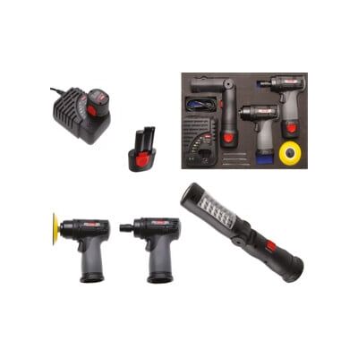 BGS Kit de ponçage et polissage à accu en Insert de servante d'atelier 10,8 V 8 pièces ; BGS technic (4019) - Publicité BGS Kit de ponçage et polissage à accu en Insert de servante d'atelier 10,8 V 8 pièces ; BGS technic (4019) - Publicité