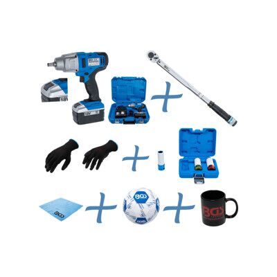 BGS Kit pneus pour changement de roues 7 pièces ; BGS technic (9927) - Publicité BGS Kit pneus pour changement de roues 7 pièces ; BGS technic (9927) - Publicité