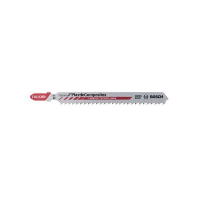 Lame de scie sauteuse Bosch Carbure T 301 CHM - Lot de 3 - Publicité Lame de scie sauteuse Bosch Carbure T 301 CHM - Lot de 3 - Publicité