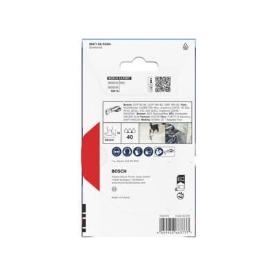 BOSCH Lame d’angle EXPERT MATI 68 RSD4, 68 x 10 mm (2608902084) - Publicité BOSCH Lame d’angle EXPERT MATI 68 RSD4, 68 x 10 mm (2608902084) - Publicité