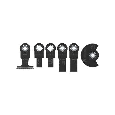BOSCH Set de lames bois et métaux tendres pour outils multifonctions oscillants, 6 pièces (2608669334) - Publicité BOSCH Set de lames bois et métaux tendres pour outils multifonctions oscillants, 6 pièces (2608669334) - Publicité