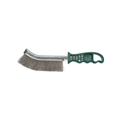 Brosse à main universelle Osborn 265/140, fil d'acier inoxydable serti 0,30 T25 manche plastique vert (9908462391) - Publicité Brosse à main universelle Osborn 265/140, fil d'acier inoxydable serti 0,30 T25 manche plastique vert (9908462391) - Publicité