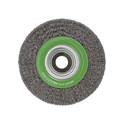 Brosse circulaire D.150mm épaisseur du fil 0,3mm VA 30mm 6000min-¹ OSBORN (544362-9902) - Publicité Brosse circulaire D.150mm épaisseur du fil 0,3mm VA 30mm 6000min-¹ OSBORN (544362-9902) - Publicité
