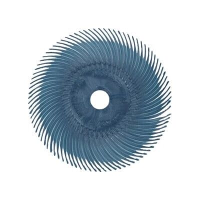 Brosse-disque radiale Scotch Brite RB-ZB D. 75 mm granul. 400 bleu 20000 min-¹ 3 ; 3M (7000028532) - Publicité Brosse-disque radiale Scotch Brite RB-ZB D. 75 mm granul. 400 bleu 20000 min-¹ 3 ; 3M (7000028532) - Publicité