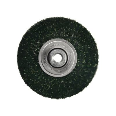 Brosse ronde D.125mm fil M14 épaisseur 0,38mm fil acier 5mm 12000min-¹ OSBORN (4102921051) - Publicité Brosse ronde D.125mm fil M14 épaisseur 0,38mm fil acier 5mm 12000min-¹ OSBORN (4102921051) - Publicité