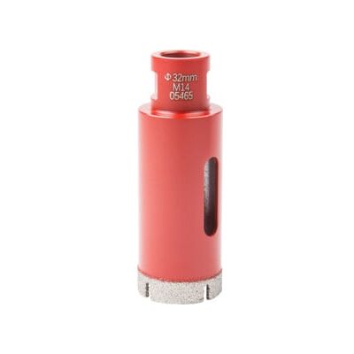 Couronne de perçage pour carrelage STIER M14, diamètre 32 mm, meuleuse d'angle, sans amorce de perçage, pour céramique, dalles, grès cérame, granit (903180) - Publicité Couronne de perçage pour carrelage STIER M14, diamètre 32 mm, meuleuse d'angle, sans amorce de perçage, pour céramique, dalles, grès cérame, granit (903180) - Publicité