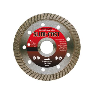 Diewe Disque diamant SlimFast 115 x 1,2 mm - Publicité Diewe Disque diamant SlimFast 115 x 1,2 mm - Publicité
