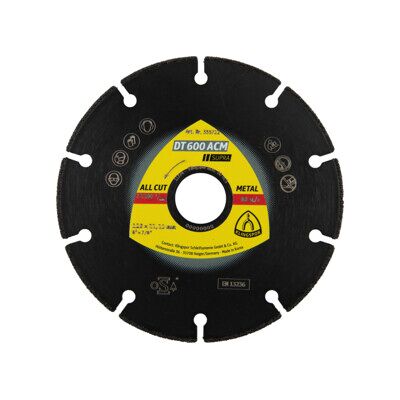 Klingspor - Disque de coupe diamanté Dt 600acm - Disque haute performance - Publicité Klingspor - Disque de coupe diamanté Dt 600acm - Disque haute performance - Publicité