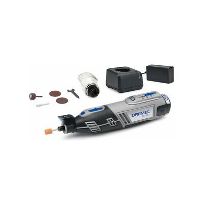 Dremel outil multifonction sans fil 8220-1/5, Li-Ion (12 Volt), 1 accessoire, 5 accessoires (F0138220JA) - Publicité Dremel outil multifonction sans fil 8220-1/5, Li-Ion (12 Volt), 1 accessoire, 5 accessoires (F0138220JA) - Publicité