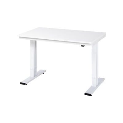 RAU Table de travail - Hauteur réglable électrique - 1250x800mm - Publicité RAU Table de travail - Hauteur réglable électrique - 1250x800mm - Publicité