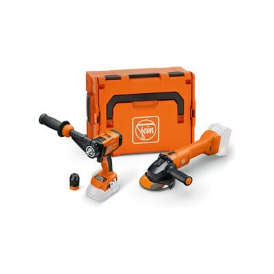 FEIN Combo Avantage Perceuse-visseuse sans fil ASCM 18-4 QM AS & Meuleuse d'angle sans fil (99100000837 99100000837) - Publicité FEIN Combo Avantage Perceuse-visseuse sans fil ASCM 18-4 QM AS & Meuleuse d'angle sans fil (99100000837 99100000837) - Publicité