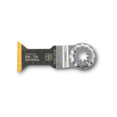 Fein Lame de scie universelle E-Cut avec revêtement titane, Longueur 55 mm, Largeur 4 (99100000105 99100000105) - Publicité Fein Lame de scie universelle E-Cut avec revêtement titane, Longueur 55 mm, Largeur 4 (99100000105 99100000105) - Publicité