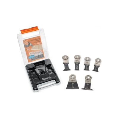 Fein Set de lames de scie 4 + 2 Starlock PLUS universel (35222967501) - Publicité Fein Set de lames de scie 4 + 2 Starlock PLUS universel (35222967501) - Publicité