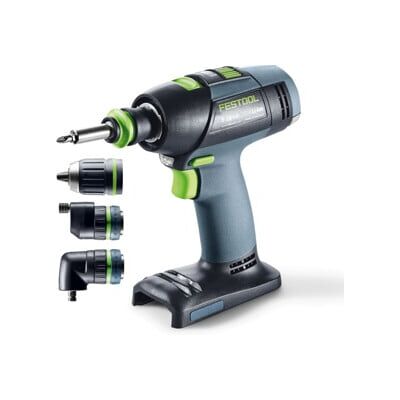 Festool Perceuse-visseuse sans fil T18+3 Basic-Set (578828) - Publicité Festool Perceuse-visseuse sans fil T18+3 Basic-Set (578828) - Publicité