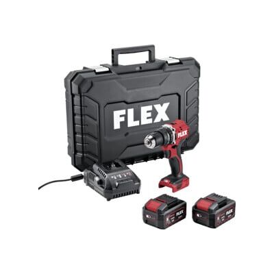 Flex Perceuse-visseuse à percussion sans fil 2 vitesses PD 2G 18-EC LD 55 TC, 18 V (534914) - Publicité Flex Perceuse-visseuse à percussion sans fil 2 vitesses PD 2G 18-EC LD 55 TC, 18 V (534914) - Publicité