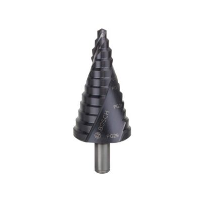 Fraise étagée HSS-AlTiN 6 - 37 mm, 10,0 mm, 93 mm ; Bosch (2608588072) - Publicité Fraise étagée HSS-AlTiN 6 - 37 mm, 10,0 mm, 93 mm ; Bosch (2608588072) - Publicité