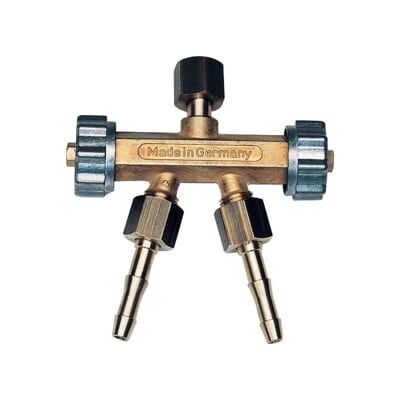 GCE Robinet double dérivation gaz combustible G3/8L (110460) - Publicité GCE Robinet double dérivation gaz combustible G3/8L (110460) - Publicité