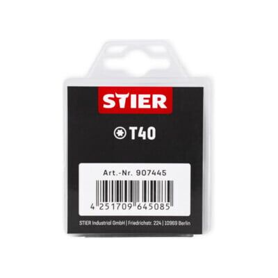 Grand pack d'embouts STIER TX T40 (907445) - Publicité Grand pack d'embouts STIER TX T40 (907445) - Publicité