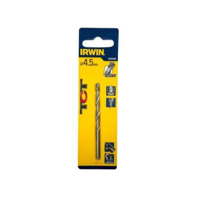 Irwin IRW10502636 Foret en carbure de tungstène - 4,5mm - Outil de perçage - Publicité Irwin IRW10502636 Foret en carbure de tungstène - 4,5mm - Outil de perçage - Publicité