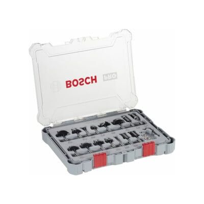 Bosch 2607017473 Ensemble de 15 fraises - Outils pour bois et router - Publicité Bosch 2607017473 Ensemble de 15 fraises - Outils pour bois et router - Publicité