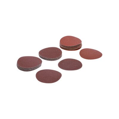 Jeu de feuilles abrasives pour ponçeuse excentrée Ø 75 mm Cal. 60 - 80 - 120 30 pièces BGS ; BGS technic (70195) - Publicité Jeu de feuilles abrasives pour ponçeuse excentrée Ø 75 mm Cal. 60 - 80 - 120 30 pièces BGS ; BGS technic (70195) - Publicité