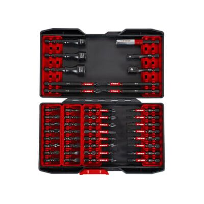 STIER Jeu d'embouts Torsion pour visseuses sans fil, 42 pièces, 4 pans, 1/4 - Publicité STIER Jeu d'embouts Torsion pour visseuses sans fil, 42 pièces, 4 pans, 1/4 - Publicité