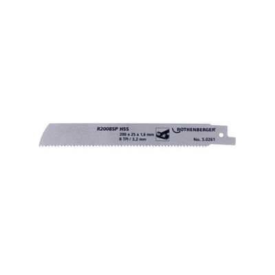 Lame de scie spéciale Rothenberger pour tuyaux HSS, 200x25x1,6 (50261) - Publicité Lame de scie spéciale Rothenberger pour tuyaux HSS, 200x25x1,6 (50261) - Publicité