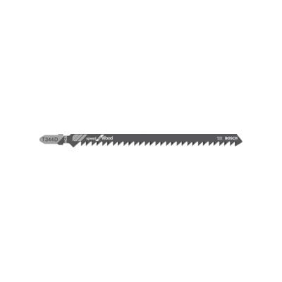 Lames de scie sauteuse Bosch T344D en acier au carbone - Pack de 5 - Publicité Lames de scie sauteuse Bosch T344D en acier au carbone - Pack de 5 - Publicité
