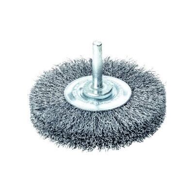 Brosse en fil d'acier Lessmann - Rond pour perceuses - Publicité Brosse en fil d'acier Lessmann - Rond pour perceuses - Publicité
