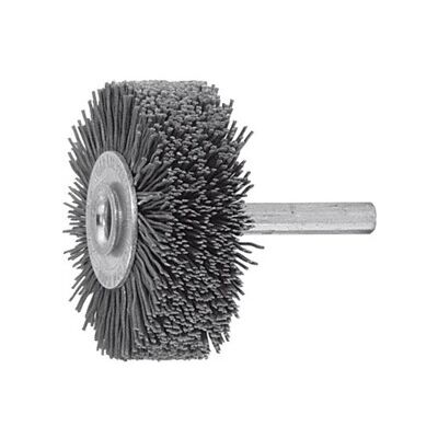 Brosse abrasive ronde Lessmann - Ø 50mm, Grain 320 - Brosse pour métal - Publicité Brosse abrasive ronde Lessmann - Ø 50mm, Grain 320 - Brosse pour métal - Publicité