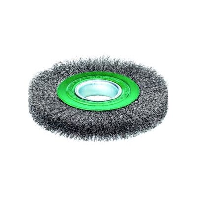 Brosse métallique en acier inoxydable Lessmann Ø178x23/26mm - Nettoyage antirouille - Publicité Brosse métallique en acier inoxydable Lessmann Ø178x23/26mm - Nettoyage antirouille - Publicité