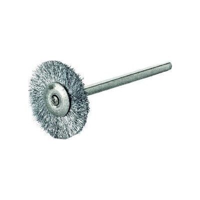 Lessmann Mini-brosse circulaire Fil d’acier 0,10 mm,⌀ brosse x largeur de brosse: 19X2 mm (410222) - Publicité Lessmann Mini-brosse circulaire Fil d’acier 0,10 mm,⌀ brosse x largeur de brosse: 19X2 mm (410222) - Publicité