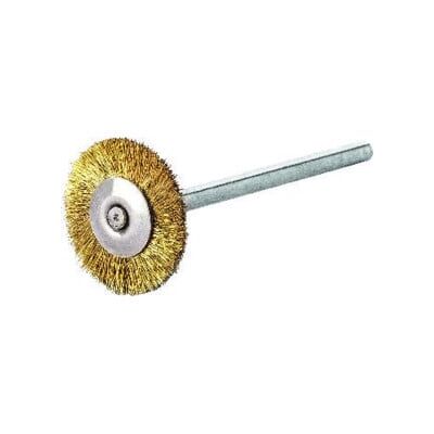 Lessmann Mini-brosse circulaire Fil laiton 0,10 mm,⌀ brosse x largeur de brosse: 19X2 mm (410522) - Publicité Lessmann Mini-brosse circulaire Fil laiton 0,10 mm,⌀ brosse x largeur de brosse: 19X2 mm (410522) - Publicité