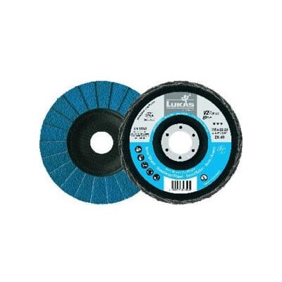 Disque abrasif Lukas V2 Power 125mm Zirconium 40 - Publicité Disque abrasif Lukas V2 Power 125mm Zirconium 40 - Publicité