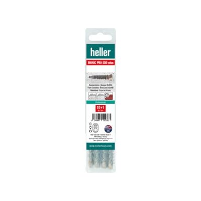 Heller Tools Bionic Pro SDS-Plus Foret pour marteau - 16mm - Longueur 210mm - SDS-Plus - Publicité Heller Tools Bionic Pro SDS-Plus Foret pour marteau - 16mm - Longueur 210mm - SDS-Plus - Publicité