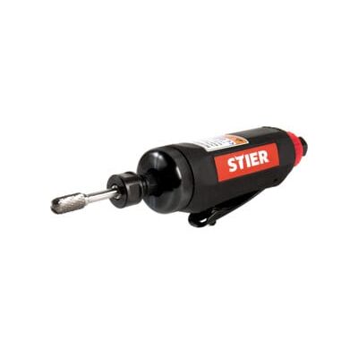 Micro-meuleuse droite 51-1 STIER, longueur 188 mm, 20.000 tr/min, 6,3 bar, pour polissage, meulage, ébavurage (902569) - Publicité Micro-meuleuse droite 51-1 STIER, longueur 188 mm, 20.000 tr/min, 6,3 bar, pour polissage, meulage, ébavurage (902569) - Publicité