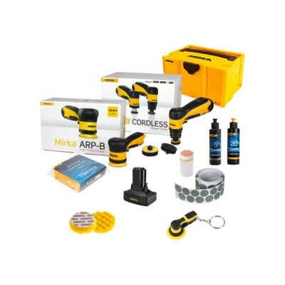 Mirka AOS-B Pack Medium + Set ARP-B (KIT2615JCRMDE) - Publicité Mirka AOS-B Pack Medium + Set ARP-B (KIT2615JCRMDE) - Publicité