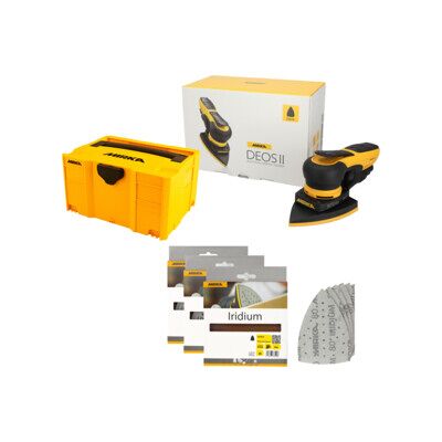 Mirka Système de ponçage DEOS II 663-System Small (KIT2608JCDMDE) - Publicité Mirka Système de ponçage DEOS II 663-System Small (KIT2608JCDMDE) - Publicité