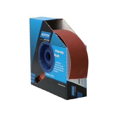 Rouleau abrasif Norton R222 - Entretien général - 50x25mm - Publicité Rouleau abrasif Norton R222 - Entretien général - 50x25mm - Publicité