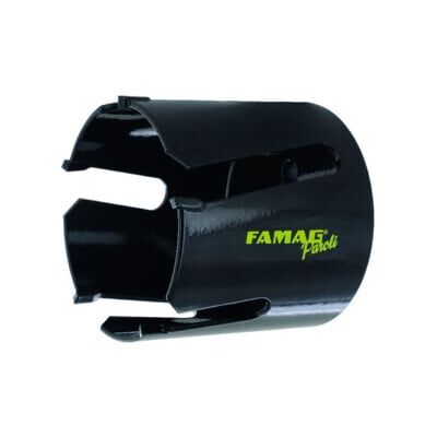 Scie à trou Famag D114mm - Carbure - 50mm Profondeur - Publicité Scie à trou Famag D114mm - Carbure - 50mm Profondeur - Publicité