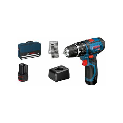 Bosch GSB 12V-15 Professional - 06019B690K - Publicité Bosch GSB 12V-15 Professional - 06019B690K - Publicité
