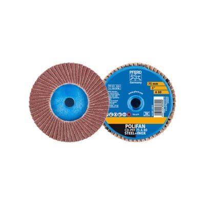 Pferd COMBIDISC Mini-Polifan 75 mm K 80 Corindon (42719208) - Publicité Pferd COMBIDISC Mini-Polifan 75 mm K 80 Corindon (42719208) - Publicité