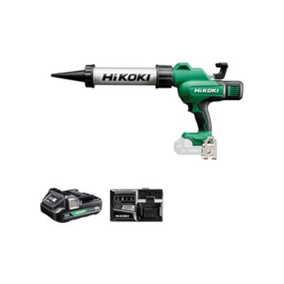 Pistolet à cartouche sans fil HiKOKI 18V (400 ml) AC18DA (2,0 Ah) (AC18DAWPZ) - Publicité Pistolet à cartouche sans fil HiKOKI 18V (400 ml) AC18DA (2,0 Ah) (AC18DAWPZ) - Publicité