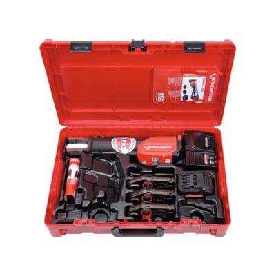 Presse Rothenberger ROMAX 4000 jeu de mâchoires U16-20-25 mm, 1x4 Ah, UE (1000001926) - Publicité Presse Rothenberger ROMAX 4000 jeu de mâchoires U16-20-25 mm, 1x4 Ah, UE (1000001926) - Publicité