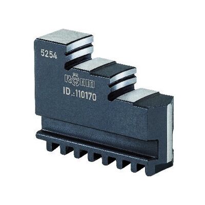 RÖHM Jeu de mors pour mandrin 200 mm mors gradués trempés 3 pcs/VE (110170) - Publicité RÖHM Jeu de mors pour mandrin 200 mm mors gradués trempés 3 pcs/VE (110170) - Publicité