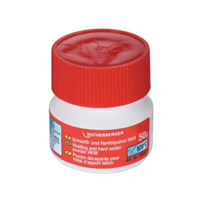 Rothenberger Poudre de brasage dur HKM selon DIN 29454, 50 g (35611) - Publicité Rothenberger Poudre de brasage dur HKM selon DIN 29454, 50 g (35611) - Publicité