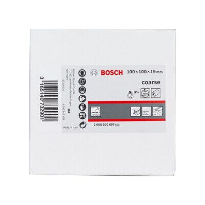 Rouleau non-tissé BOSCH pour finition satinée 19 mm gros grain 100 mm (2608000607) - Publicité Rouleau non-tissé BOSCH pour finition satinée 19 mm gros grain 100 mm (2608000607) - Publicité