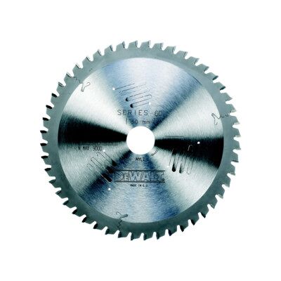 Lame de scie circulaire Dewalt - 165x30mm - 48T - Bois & Métal - Publicité Lame de scie circulaire Dewalt - 165x30mm - 48T - Bois & Métal - Publicité